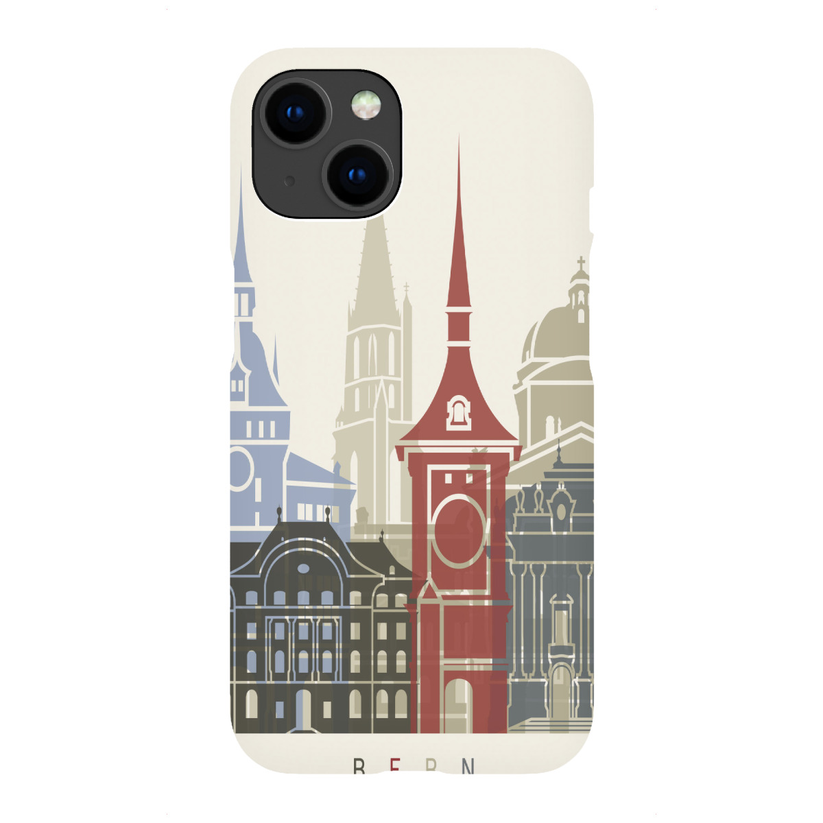 "Bern skyline"für iPhone - Premium-Case Handyhülle artboxONE