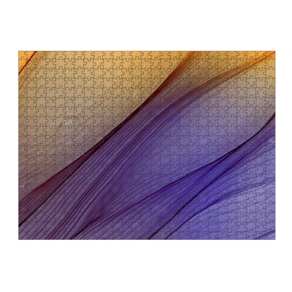 Puzzle Ravensburger "Soft Waves - Feelings" artboxONE - Abstrakt