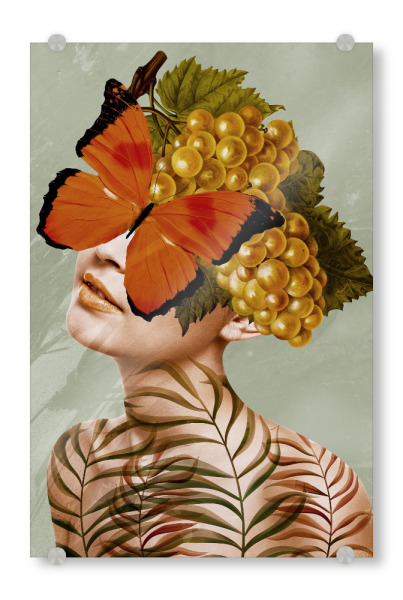 Acrylglasbild "Jess by Tas" artboxONE - Natur,Floral,Tiere