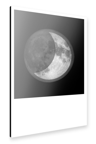 Alu-Dibond "MOONSHINE" 30x20 cm artboxONE