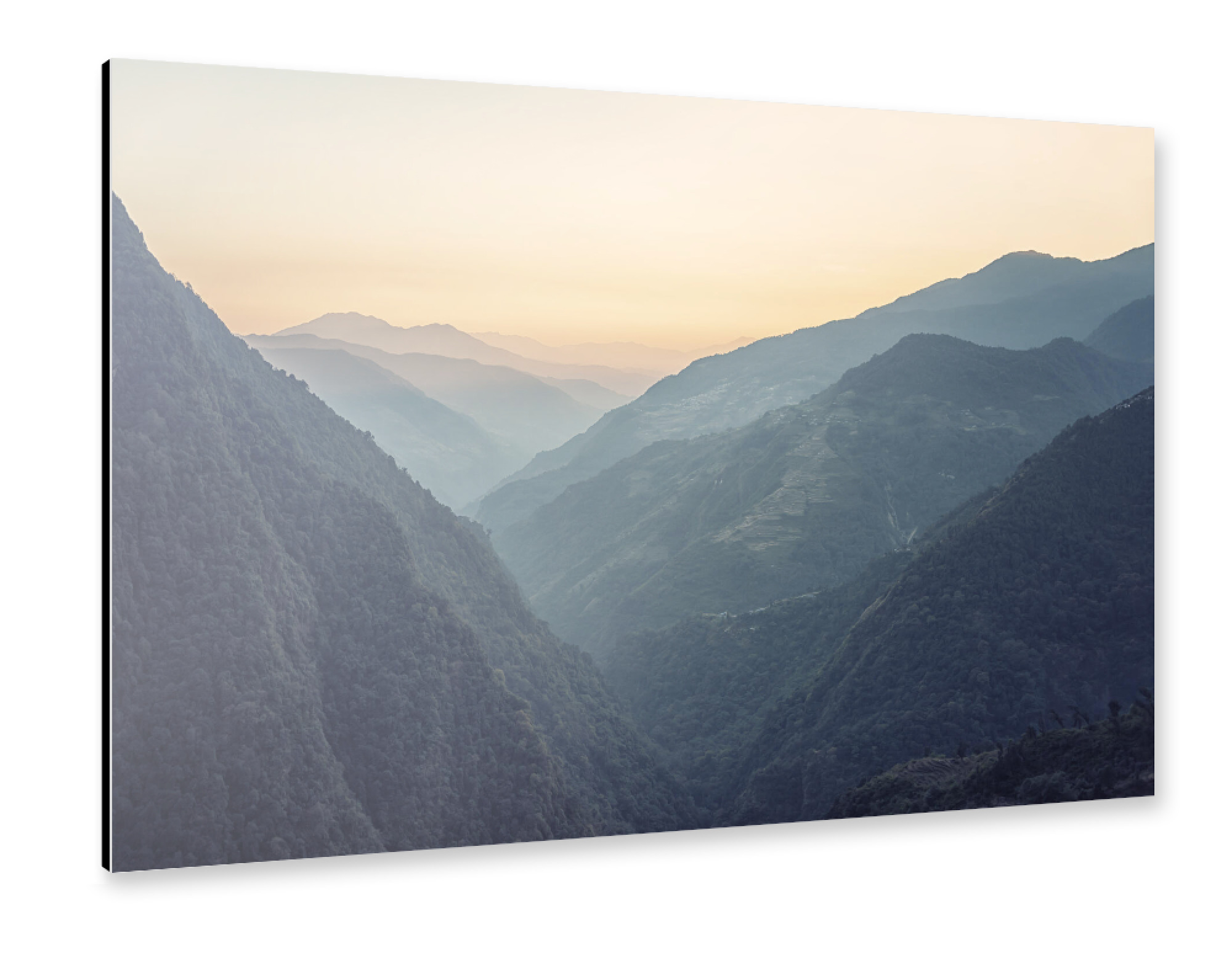 Alu-Dibond "Annapurna Conservation Area" 30x20 cm artboxONE