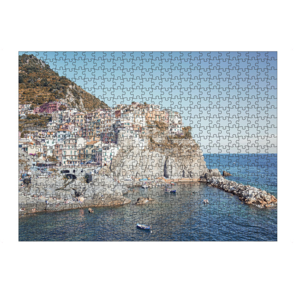 Puzzle Ravensburger "Italian Coastline" artboxONE - Natur,Reise,Architektur,Reise / Strand und Meer,Reise / Länder