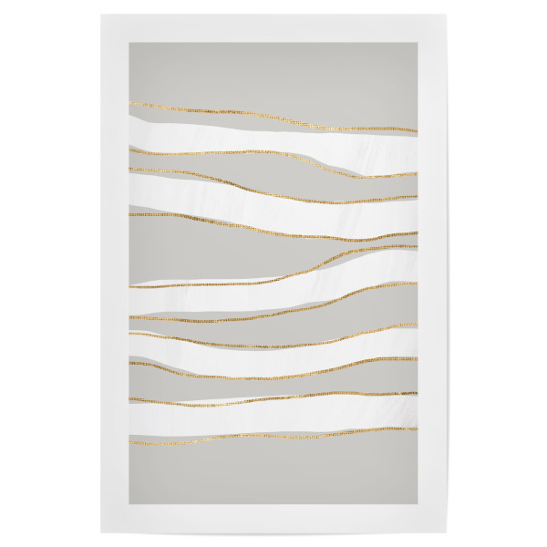 Poster "Lines" artboxONE - Abstrakt - Abstrakte kunst,Minimalistisch,Harmonie,Linien,Abstract,Abstrakt,Formen