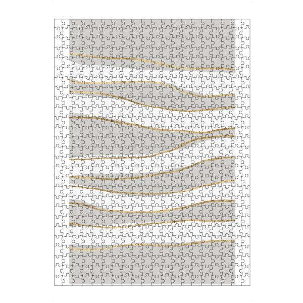 Puzzle Ravensburger "Lines" artboxONE - Abstrakt - Abstrakte kunst,Minimalistisch,Harmonie,Linien,Abstract,Abstrakt,Formen - Bild abstrakte kunst