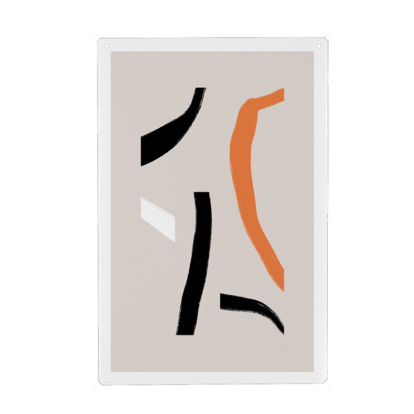 Holzbild "Cropped Shapes" artboxONE - Abstrakt - Abstrakte formen,Abstrakte kunst,Minimalistisch,Harmonie,Bunt,Colorful,Abstrakt,Abstract