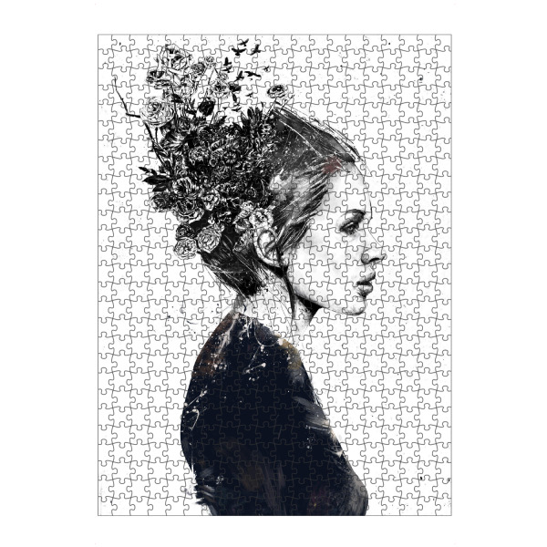 artboxONE Puzzle "Blooming day" artboxONE - Floral,Menschen