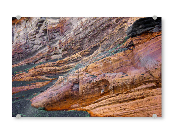 Acrylglasbild "Vulkanfelsen auf Lanzarote" artboxONE - Natur,Reise,Reise / Länder