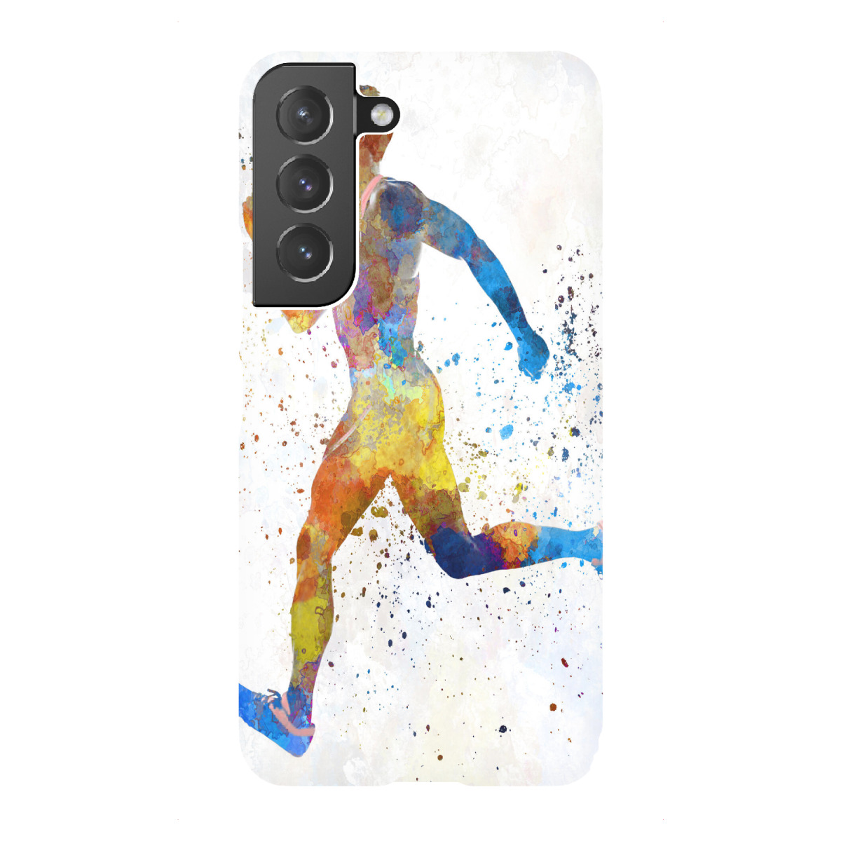 Samsung Galaxy "Man running sprinting jogging-b" Premium-Case Handyhülle artboxONE