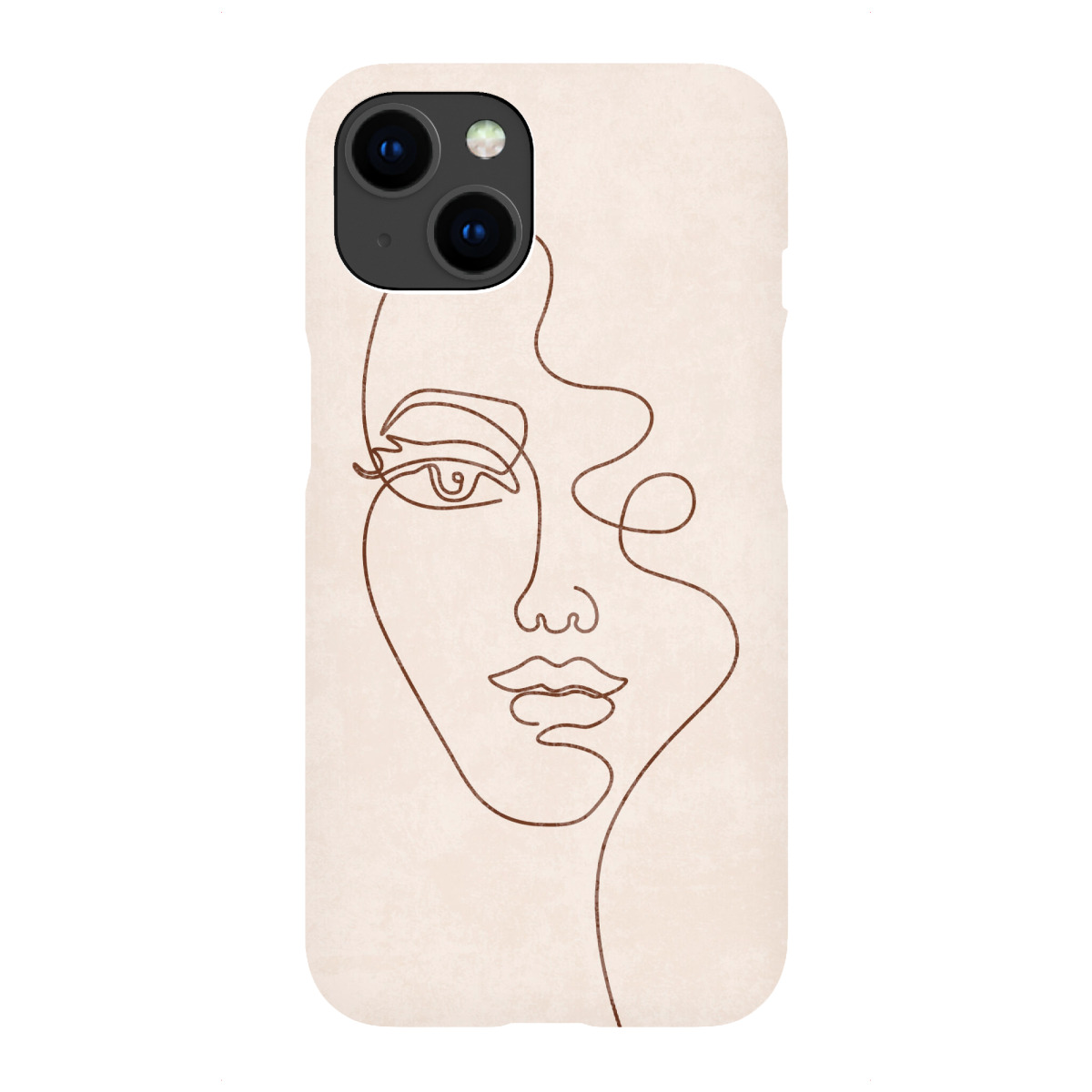 iPhone "Tunaboylu - One Line Face" Premium-Case Handyhülle artboxONE