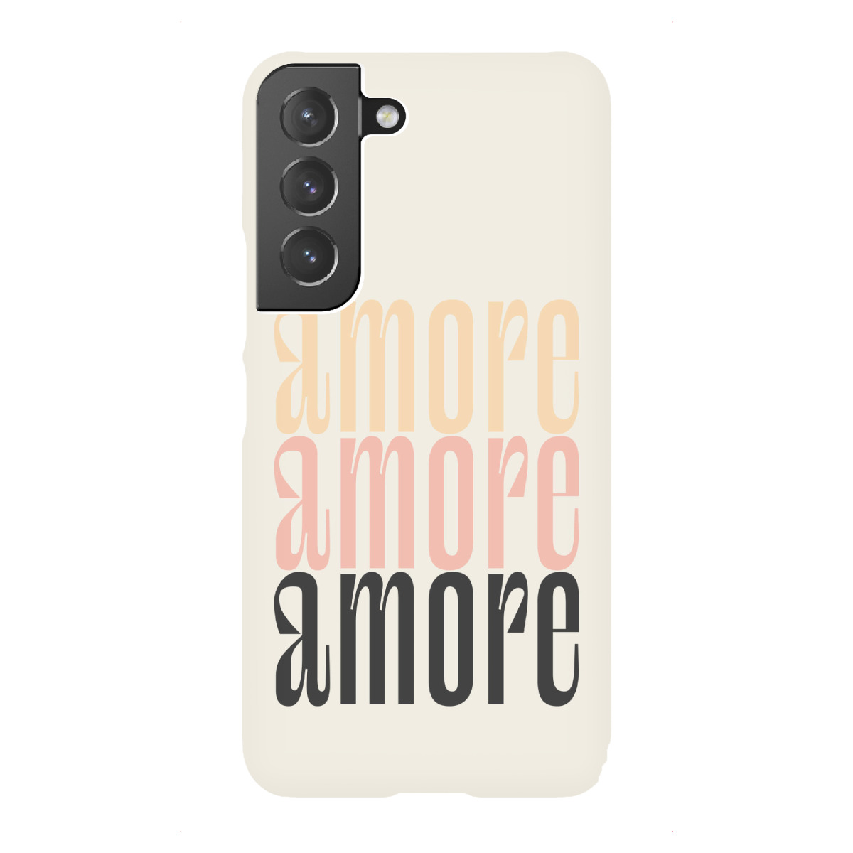 "Amore Amore Amore Italian words"für Samsung Galaxy - Premium-Case Handyhülle artboxONE