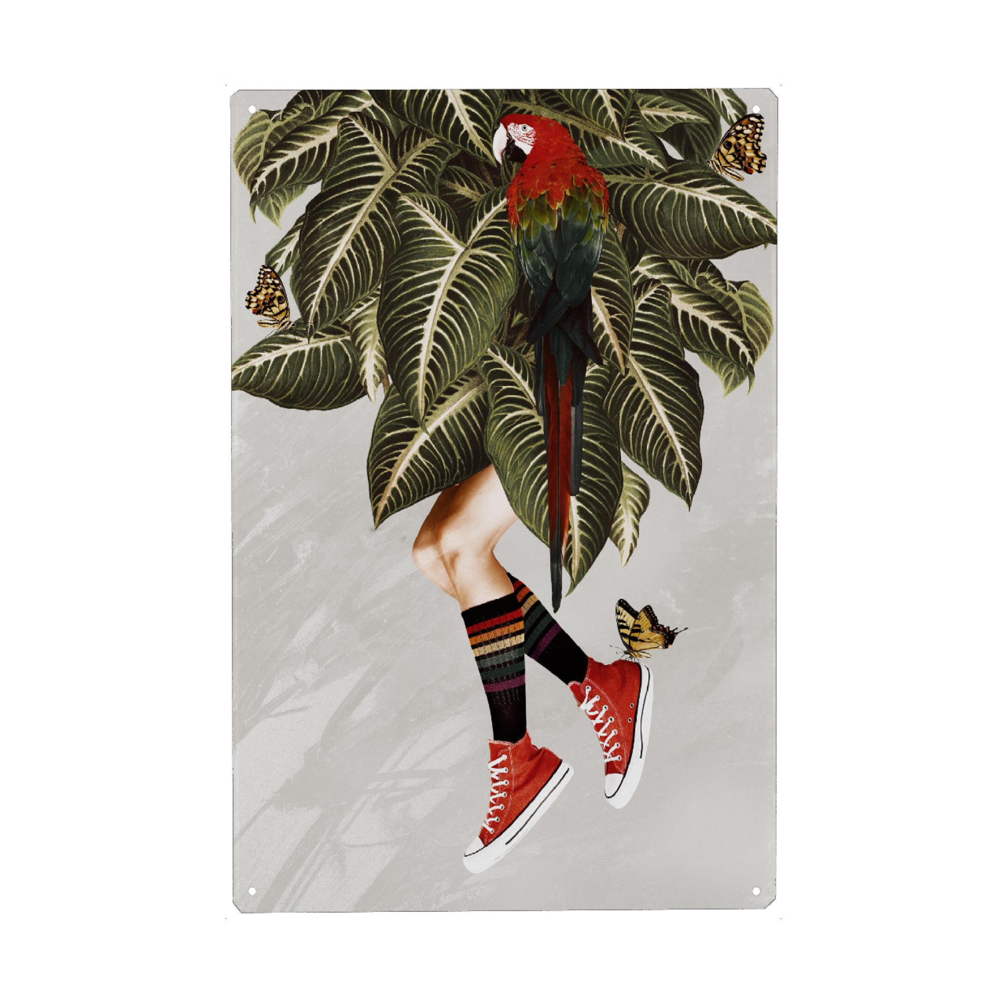 Holzbild "Flying with nature" artboxONE - Natur,Floral,Tiere