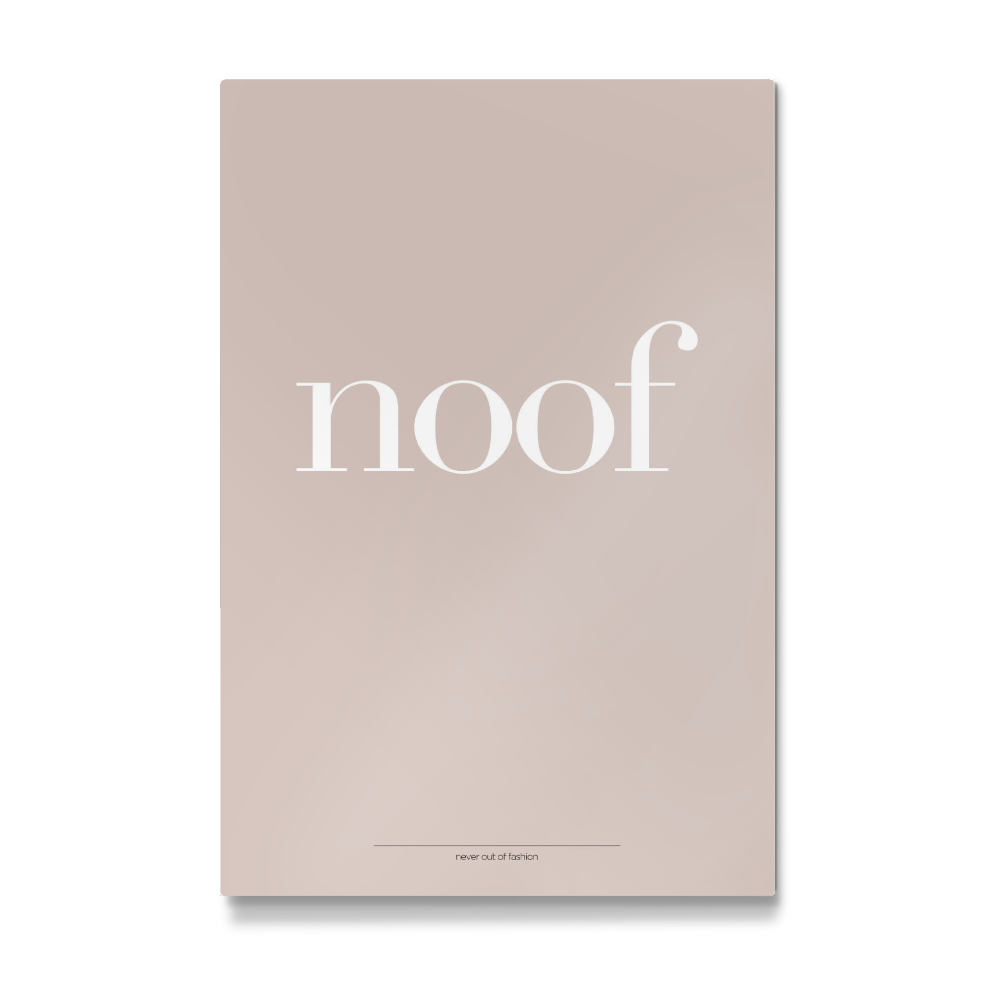 Galerie-Print "NOOF Rosé" 75x50 cm artboxONE