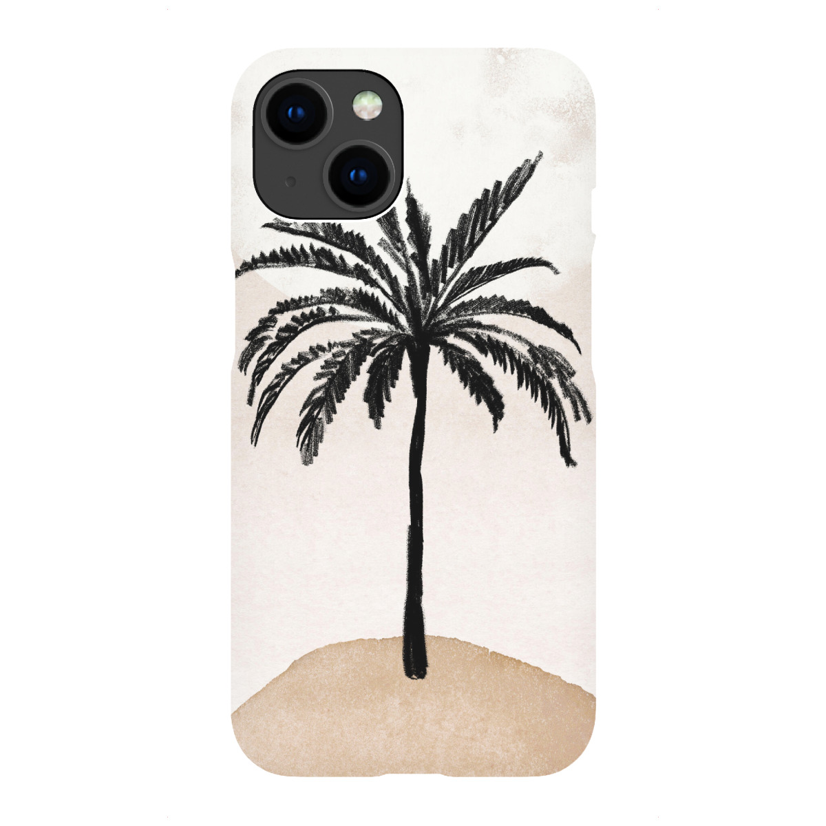 "Abstract Palm"für iPhone - Premium-Case Handyhülle artboxONE