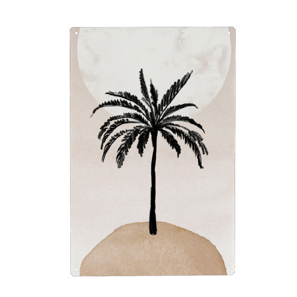 Holzbild "Abstract Palm" artboxONE - Natur,Reise,Floral,Für Kinder,Abstrakt