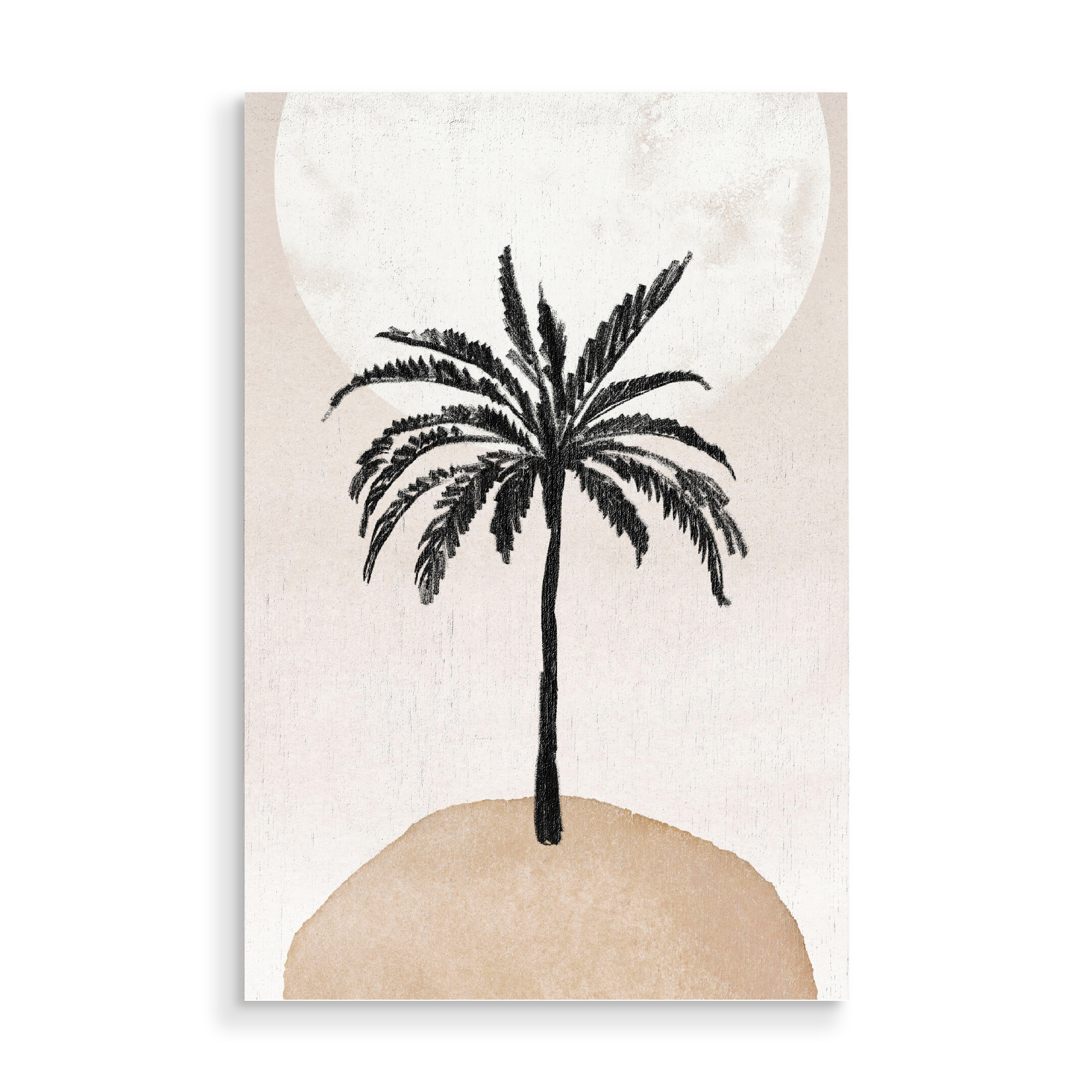 Holzbild "Abstract Palm" artboxONE - Natur,Reise,Floral,Für Kinder,Abstrakt