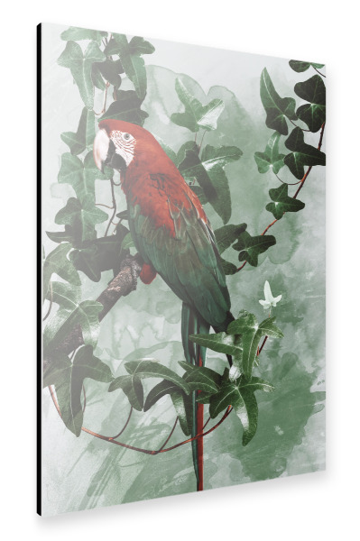 Alu-Dibond "Tropical forest vibes" 30x20 cm artboxONE