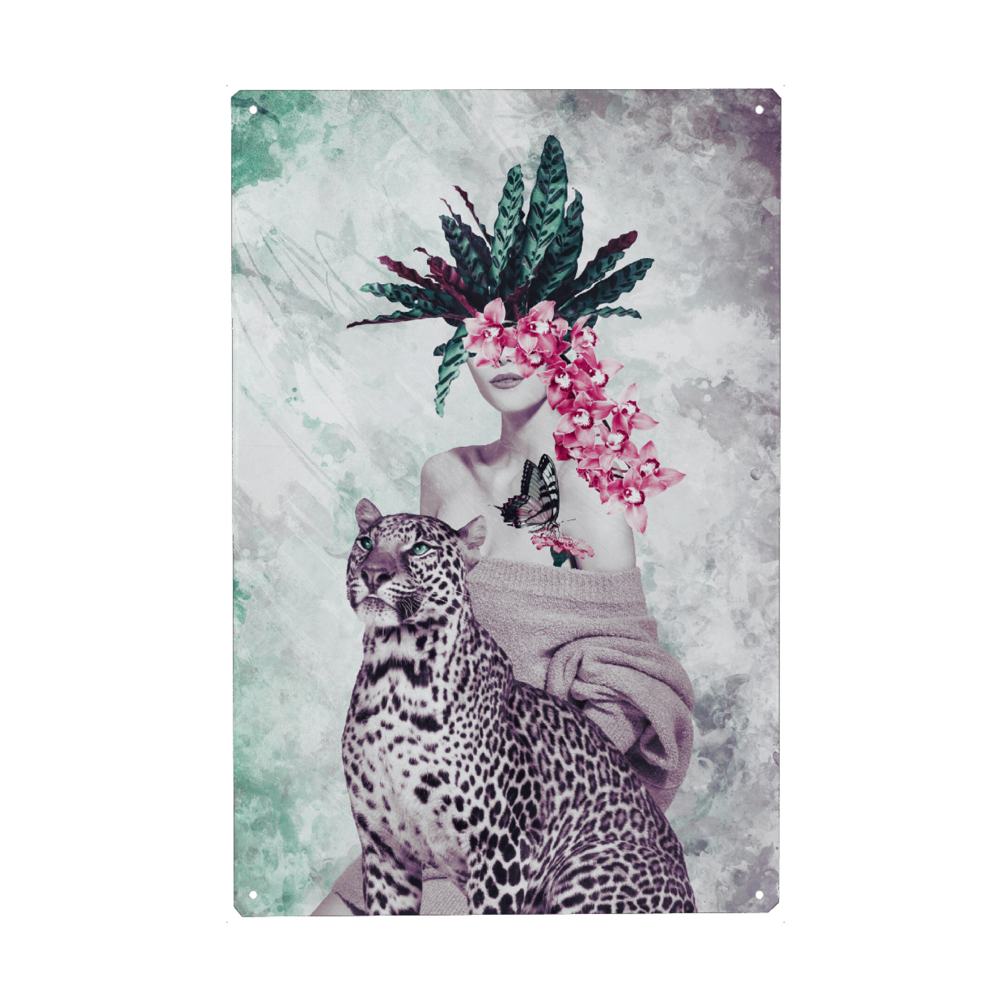 Metall Poster "Stella" artboxONE - Natur,Floral,Tiere