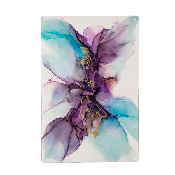Holzbild "Wasserlilie" artboxONE - Abstrakt