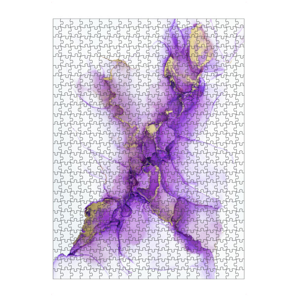 artboxONE Puzzle "Purple X" artboxONE - Abstrakt