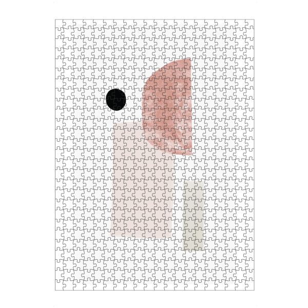 Puzzle Ravensburger "Abstract Composition boho" artboxONE - Abstrakt,Geometrie