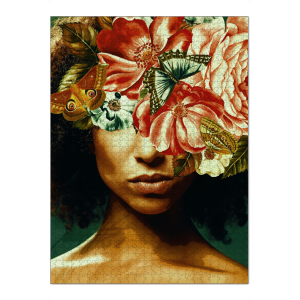 Puzzle Ravensburger "Maddy by Tas" artboxONE - Natur,Floral,Tiere