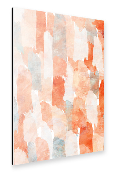 Alu-Dibond "Abstract Brush Strokes by Tas" 30x20 cm artboxONE