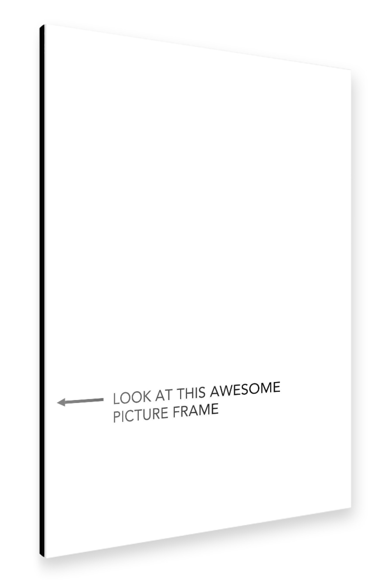 Alu-Dibond "PICTURE FRAME" 75x50 cm artboxONE