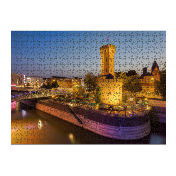 Puzzle Ravensburger "Malakoffturm Köln" artboxONE - Städte / Köln,Reise,Architektur