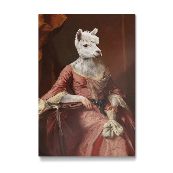 Galerie-Print "Lady Alpaca" 30x20 cm artboxONE