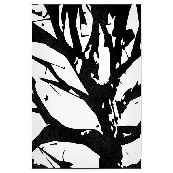 Poster "Abstract Tree" artboxONE - Natur,Abstrakt - Abstract,Art,Design,Sketch,Abstrakt,Baum,Tree,Schwarzweiß,Blackandwhite