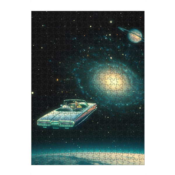 Puzzle Ravensburger "Where Are We Going" artboxONE - Automobile,Fiktion,Galaxy