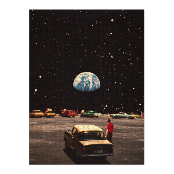 Puzzle Ravensburger "Missing Home" artboxONE - Automobile,Fiktion,Galaxy