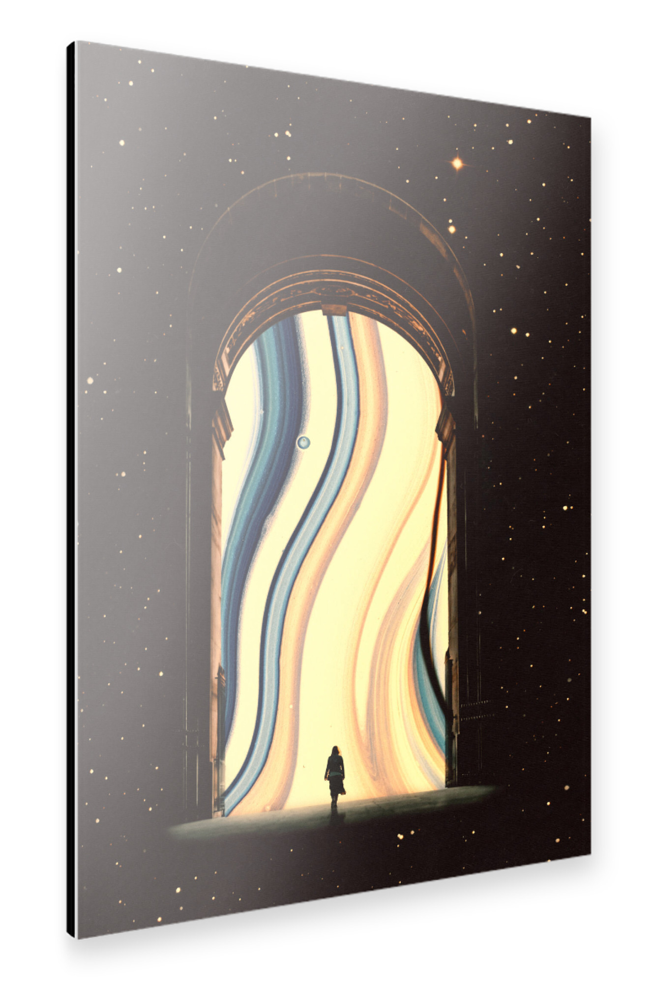 Alu-Dibond "Portal To Another Dimension" 30x20 cm artboxONE