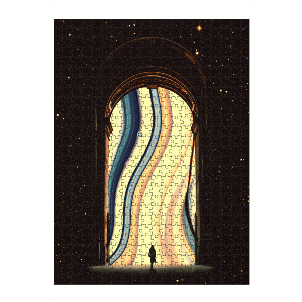 Puzzle Ravensburger "Portal To Another Dimension" artboxONE - Menschen,Fiktion,Galaxy