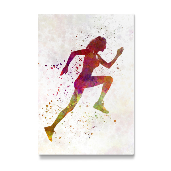 Galerie-Print "Woman runner jogger running-e" 30x20 cm artboxONE