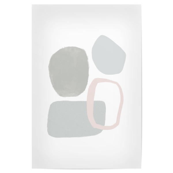 Poster 30x20 cm "I am Brave" artboxONE - Abstrakt,Geometrie