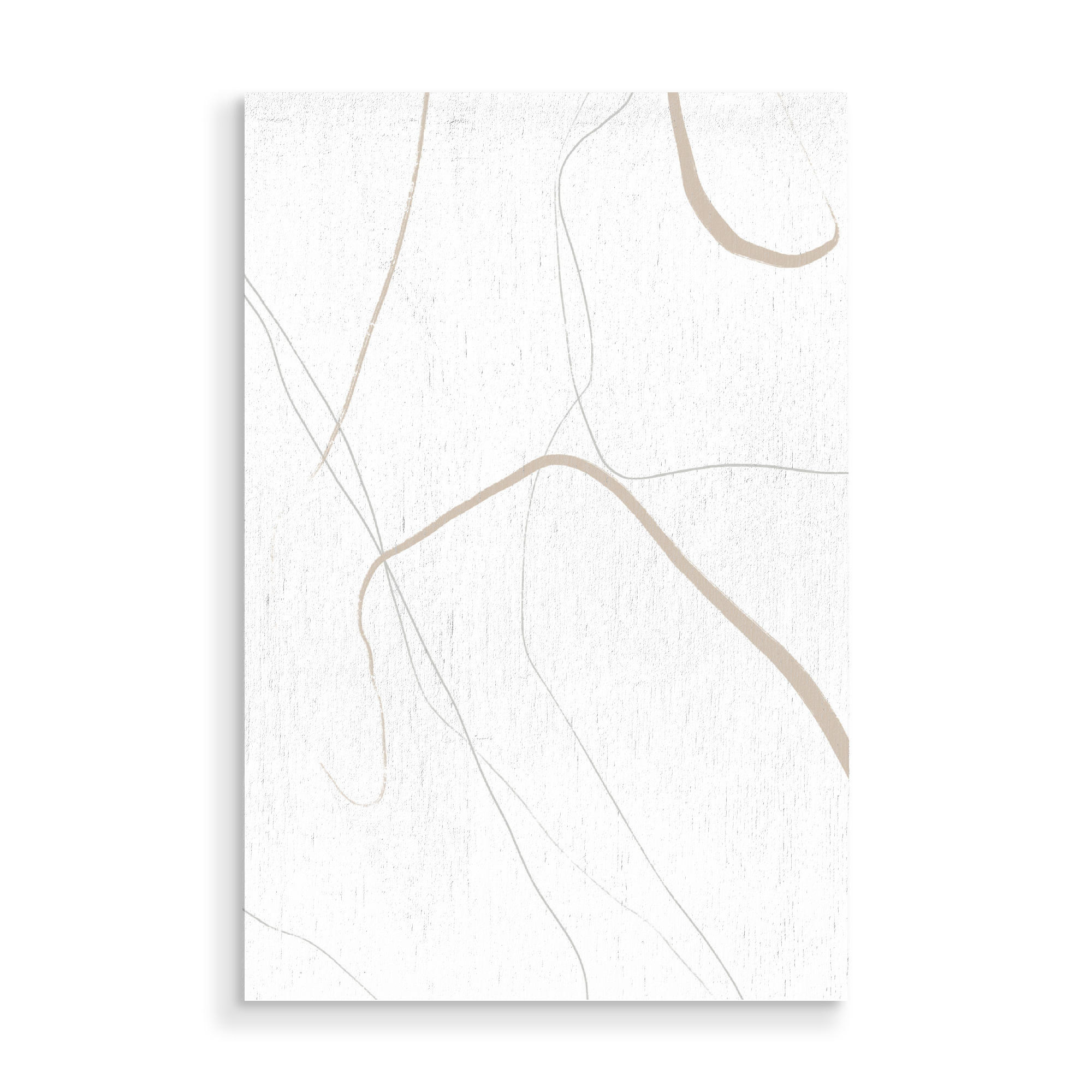 Holzbild "Gentle Moment" artboxONE - Abstrakt,Geometrie - Linien,Minimal,Minimalistisch,Lines,Abstract,Abstrakt,Geometrie,Geometry,Boho