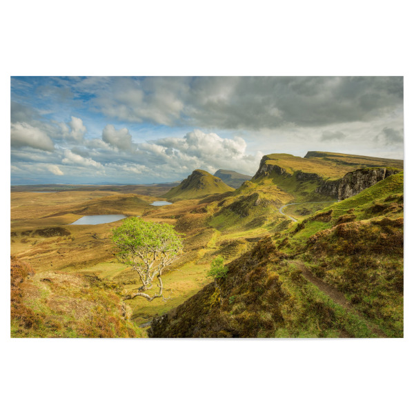 Poster "Quiraing Isle of Skye Schottland" artboxONE - Natur,Reise,Reise / Länder