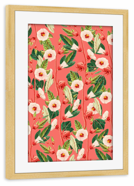 Poster mit Rahmen kiefer "Desire" artboxONE - Natur,Floral