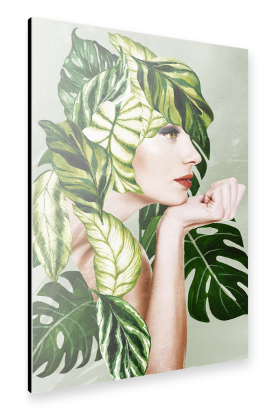 Alu-Dibond "Plant Mom by Tas" 30x20 cm artboxONE