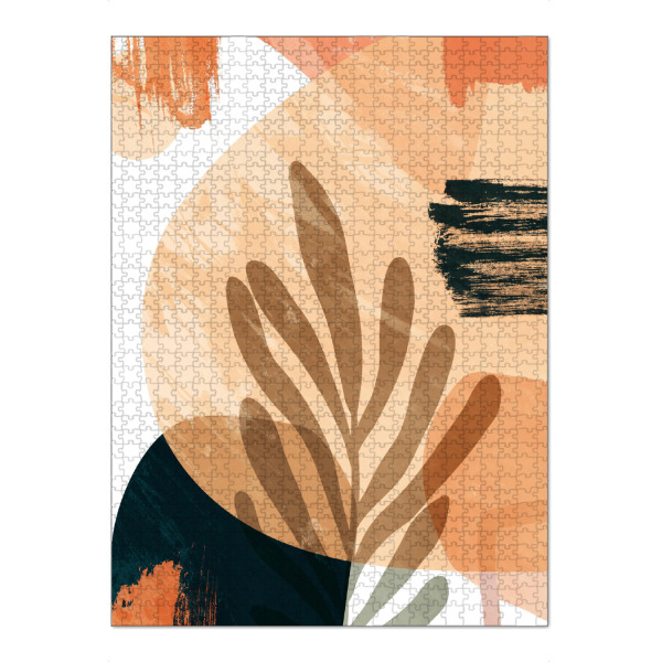 Puzzle Ravensburger "Abstract Shapes by Tas" artboxONE - Natur,Floral,Abstrakt