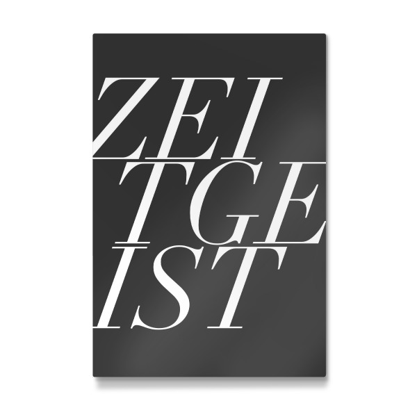Galerie-Print "ZEITGEIST SCHWARZ" 30x20 cm artboxONE