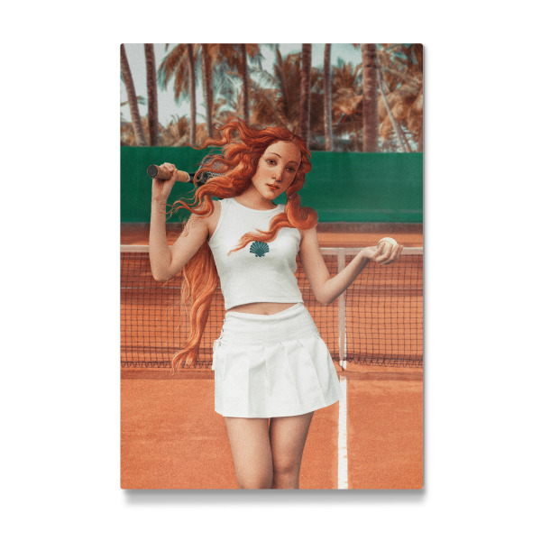 Galerie-Print "Venus Playing Tennis" 30x20 cm artboxONE