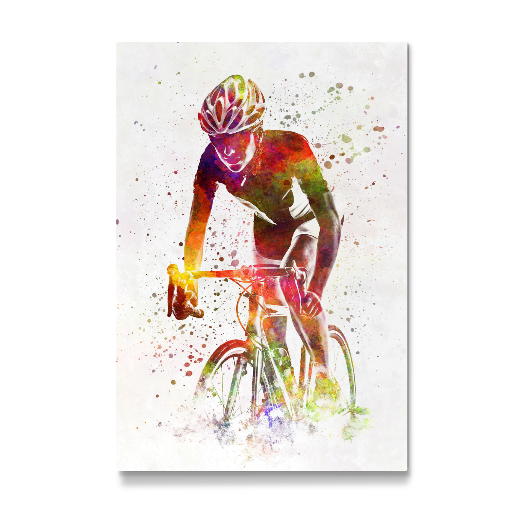 Galerie-Print "Woman triathlon cycling-d" 30x20 cm artboxONE
