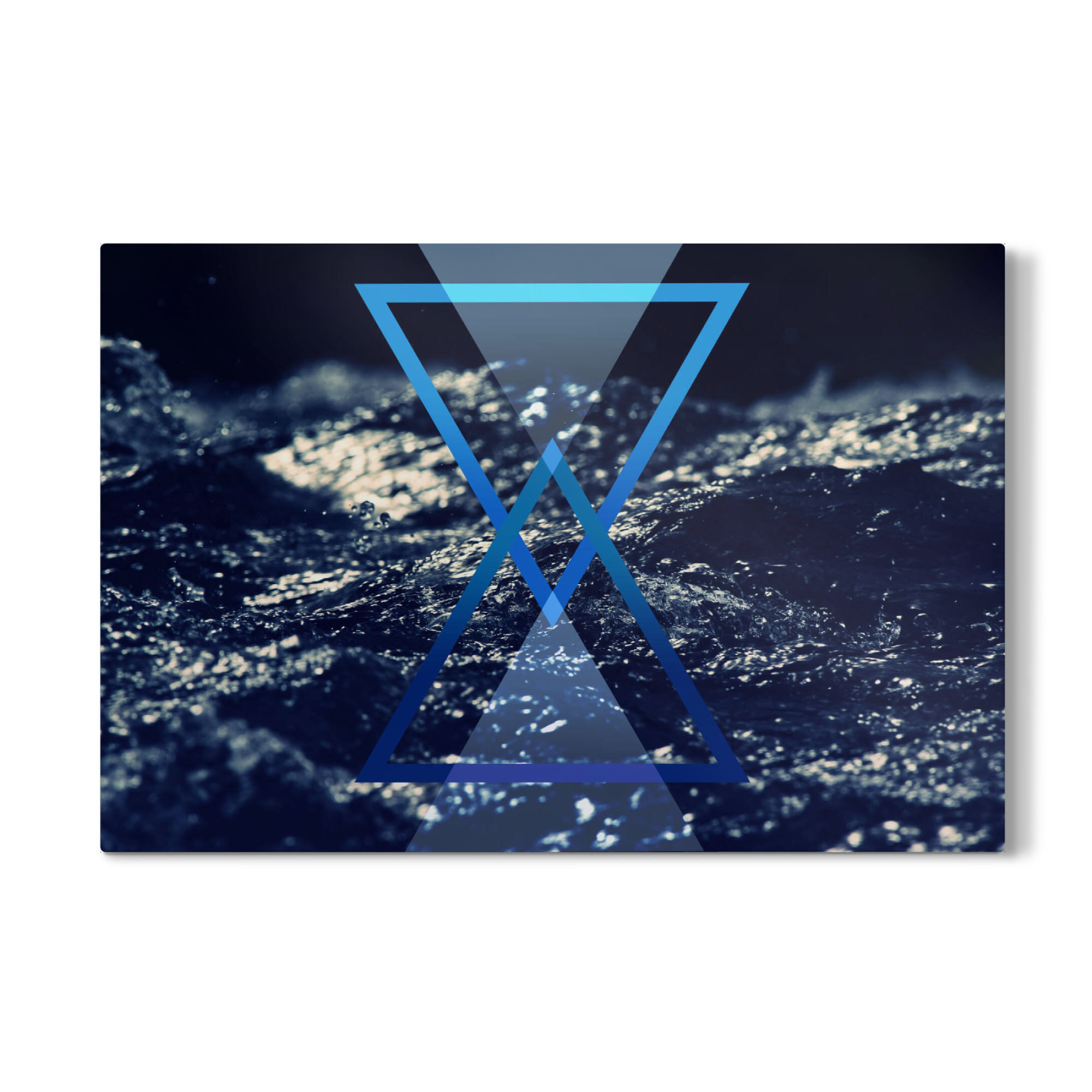 Galerie-Print "Wasserdreieck" 75x50 cm artboxONE