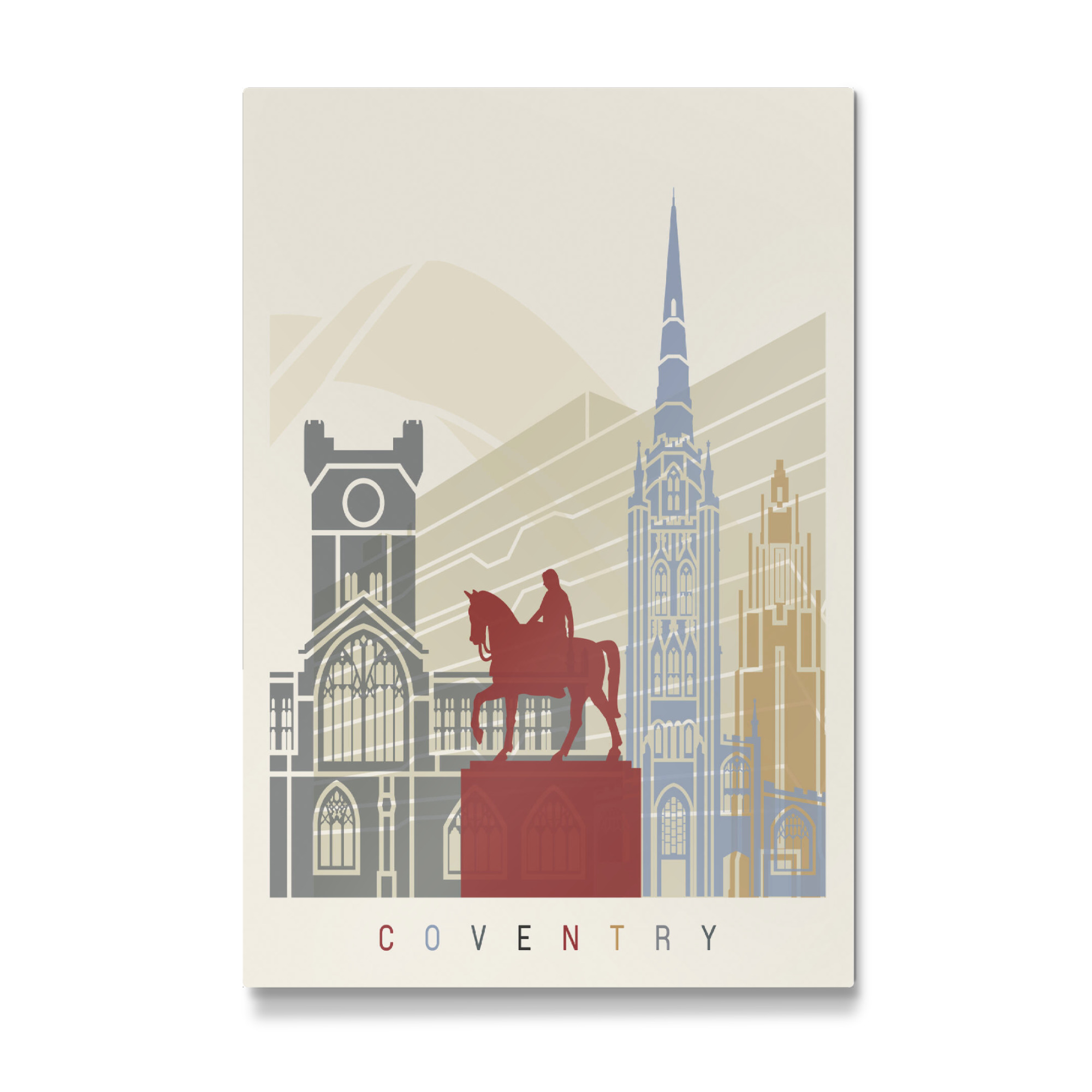 Galerie-Print "Coventry skyline" 30x20 cm artboxONE