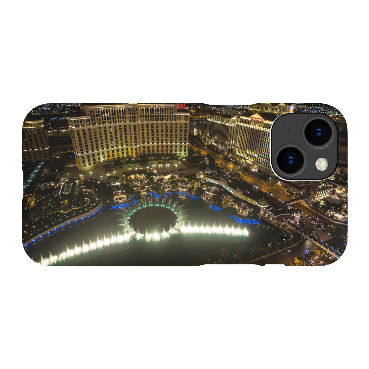 iPhone "Vegas bei Nacht" Premium-Case Handyhülle artboxONE