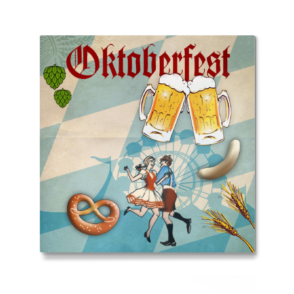 Galerie-Print "Deutsches Volksfest" 30x30 cm artboxONE