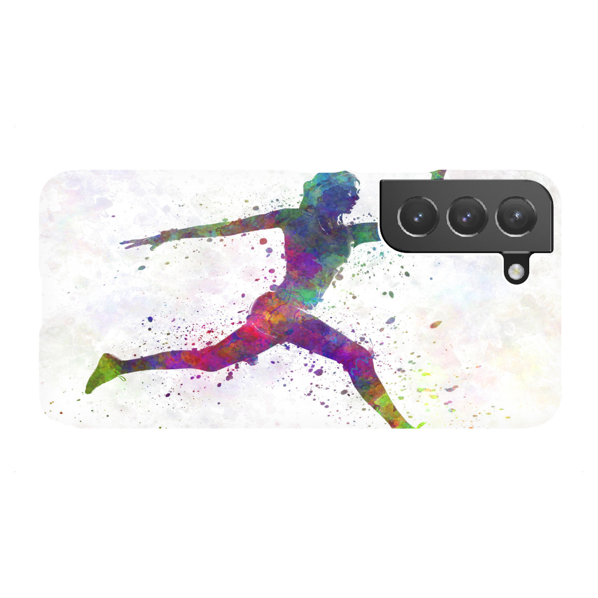 "Woman runner jogger running-g"für Samsung Galaxy - Premium-Case Handyhülle artboxONE