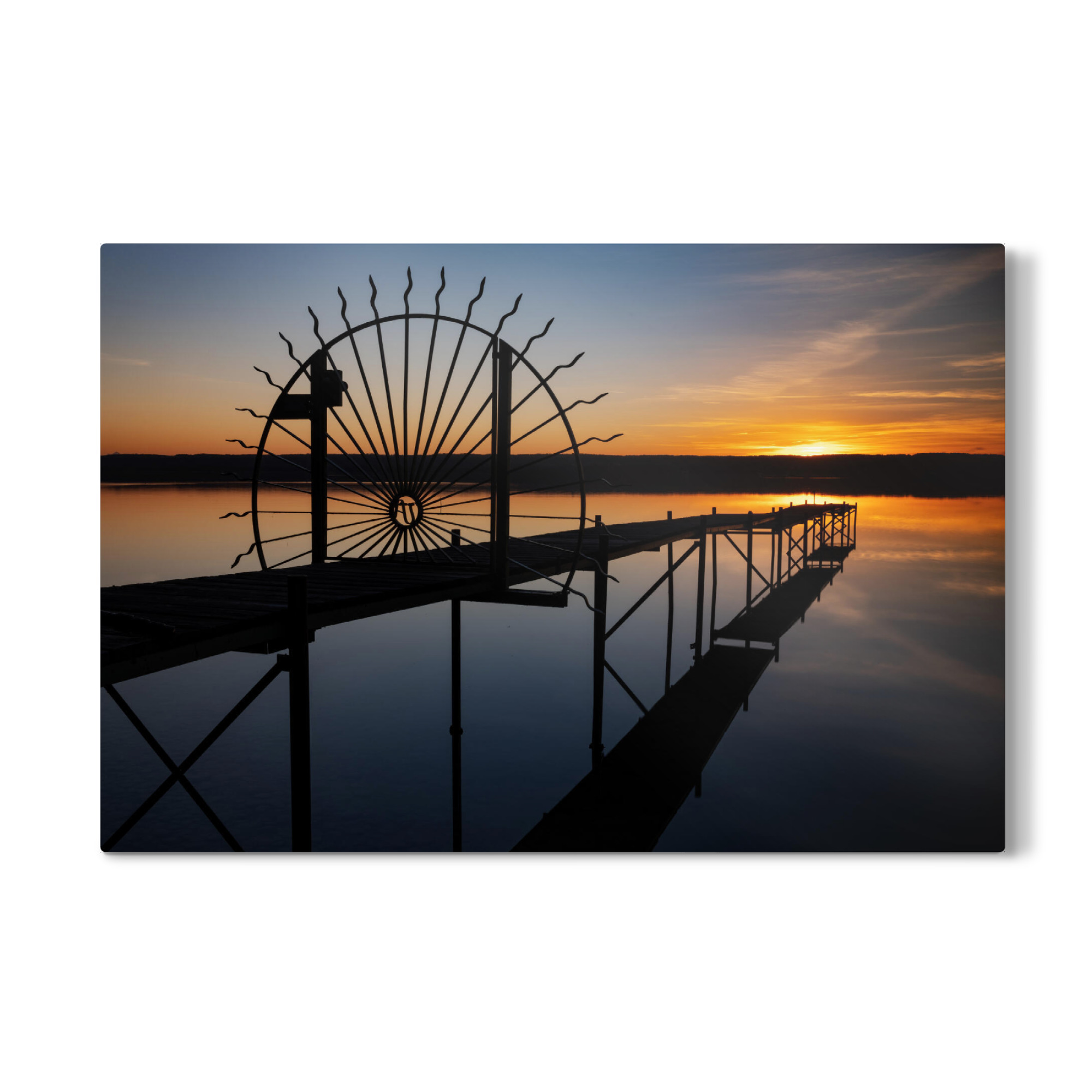 Galerie-Print "Abendstimmung Ammersee" 75x50 cm artboxONE